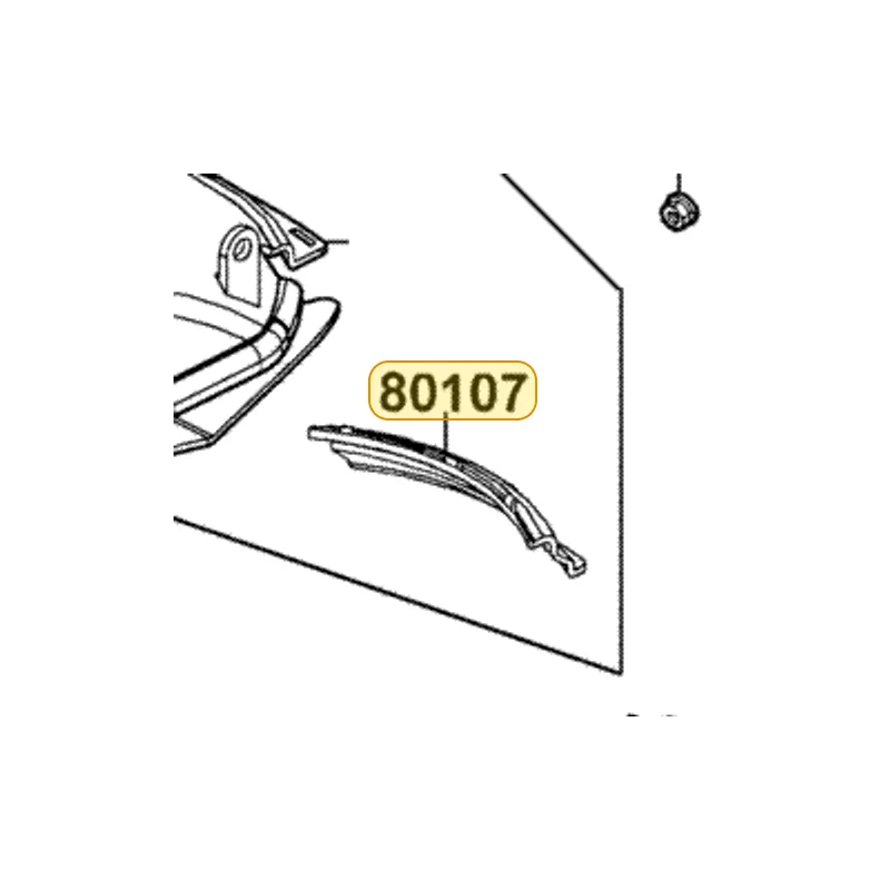 80107-LLJ3-E00 FENDER RR LOW — diagram cutout