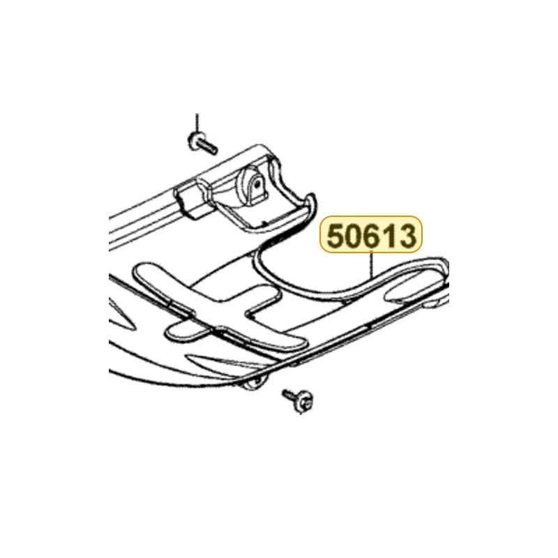 50613-LLJ3-E00-N1R COVER UNDER (Black) — diagram cutout