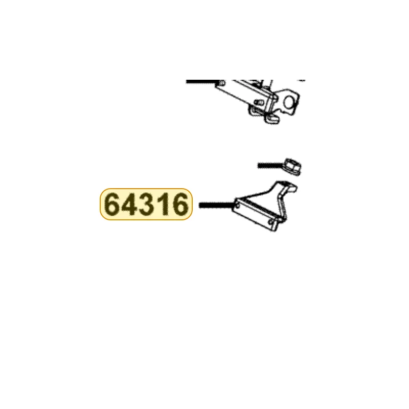 64316-LLJ3-E00 STAY RADIATOR LOW — diagram cutout