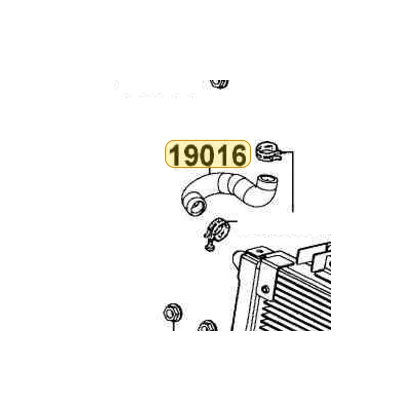 19016-LLJ3-E00 HOSE WATER-UNIT CAP — diagram cutout