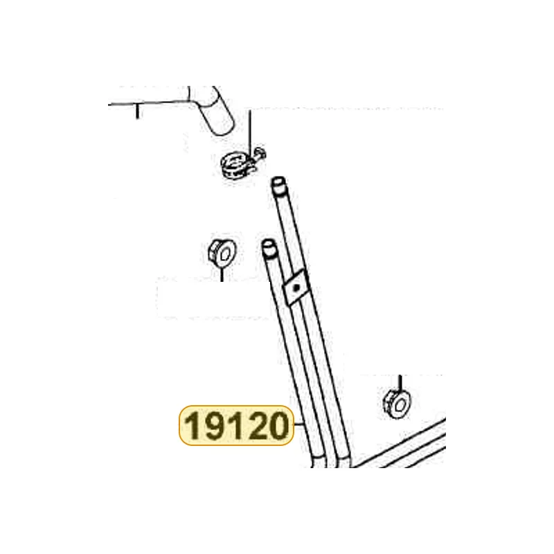 19120-LLJ3-E00 PIPE COMP WATER — diagram cutout