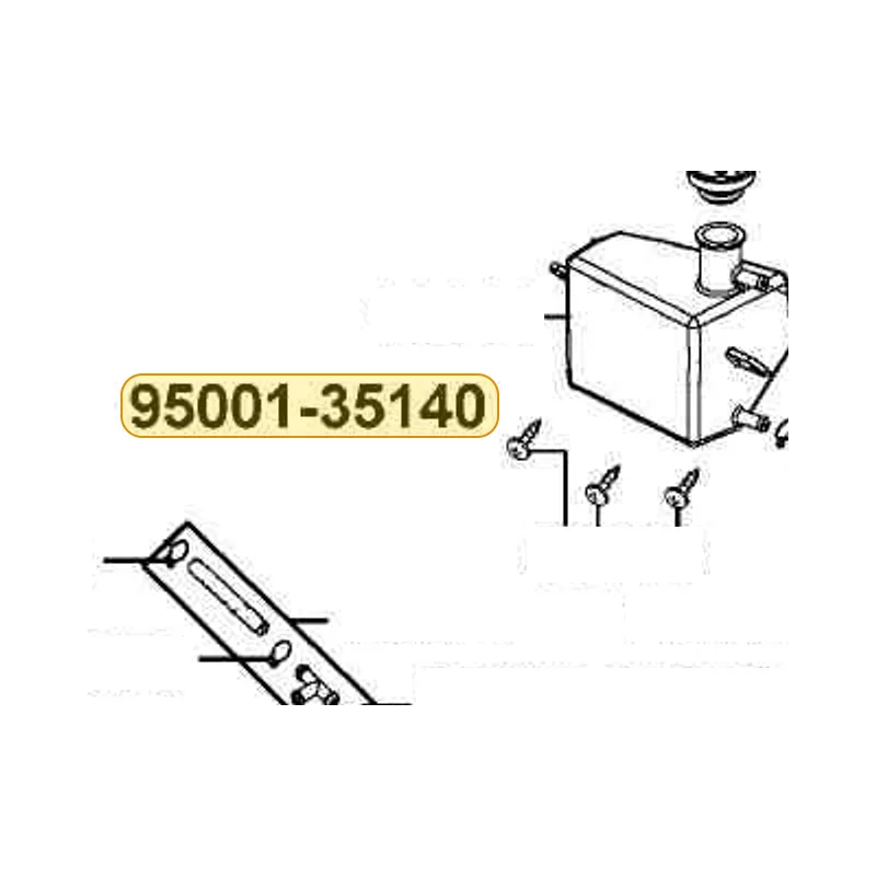 95001-35140-40 TUBE FUEL 3.5*140 — diagram cutout