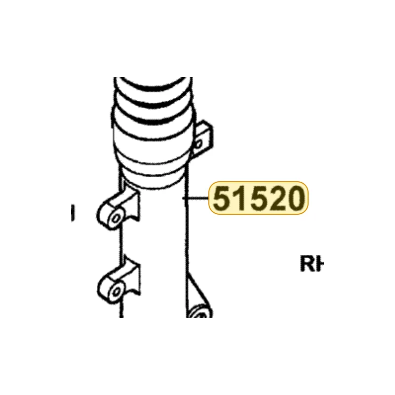 51520-LLJ3-E00-NJA BOTTOM CASE L (Silver) — diagram cutout
