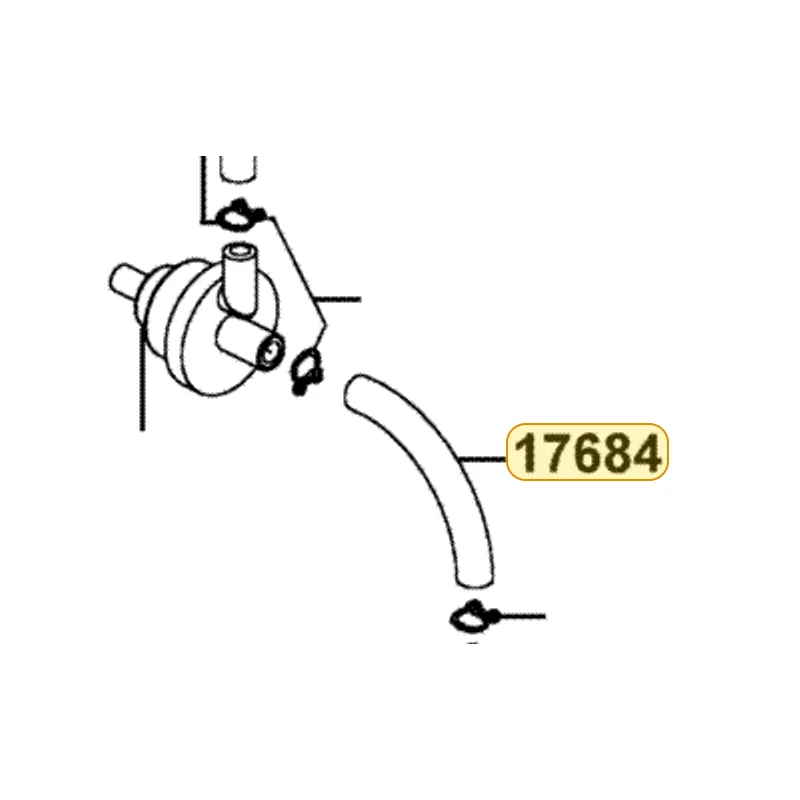 17684-KAQ-9000 TUBE CANISTER AIR — diagram cutout