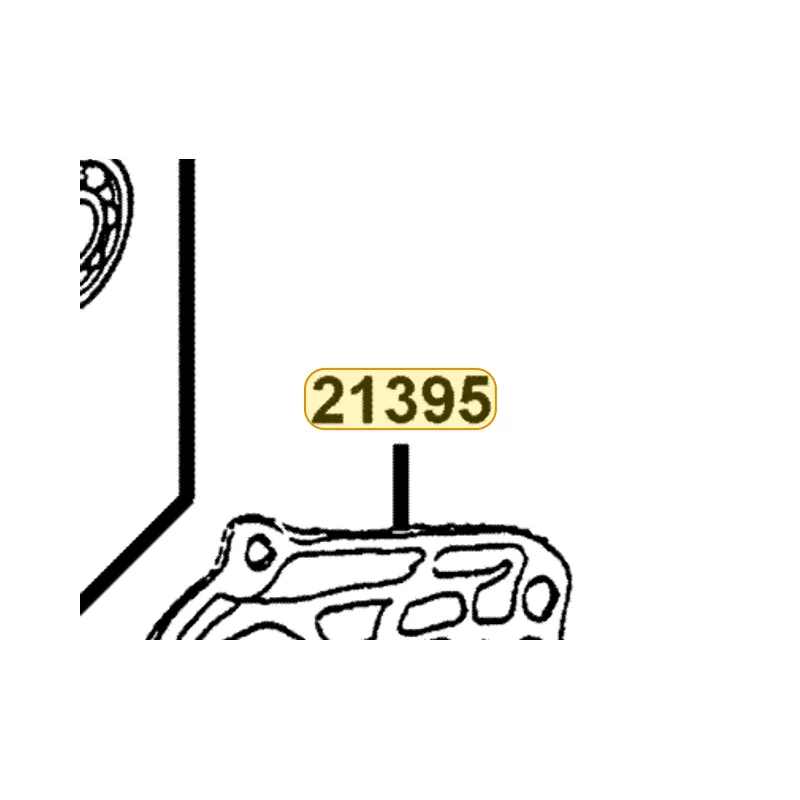 21395-KFA6-980 GASKET. MISSION CASE — diagram cutout