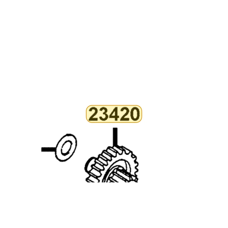 23420-KFA6-900 SHAFT COMP COUNTER — diagram cutout