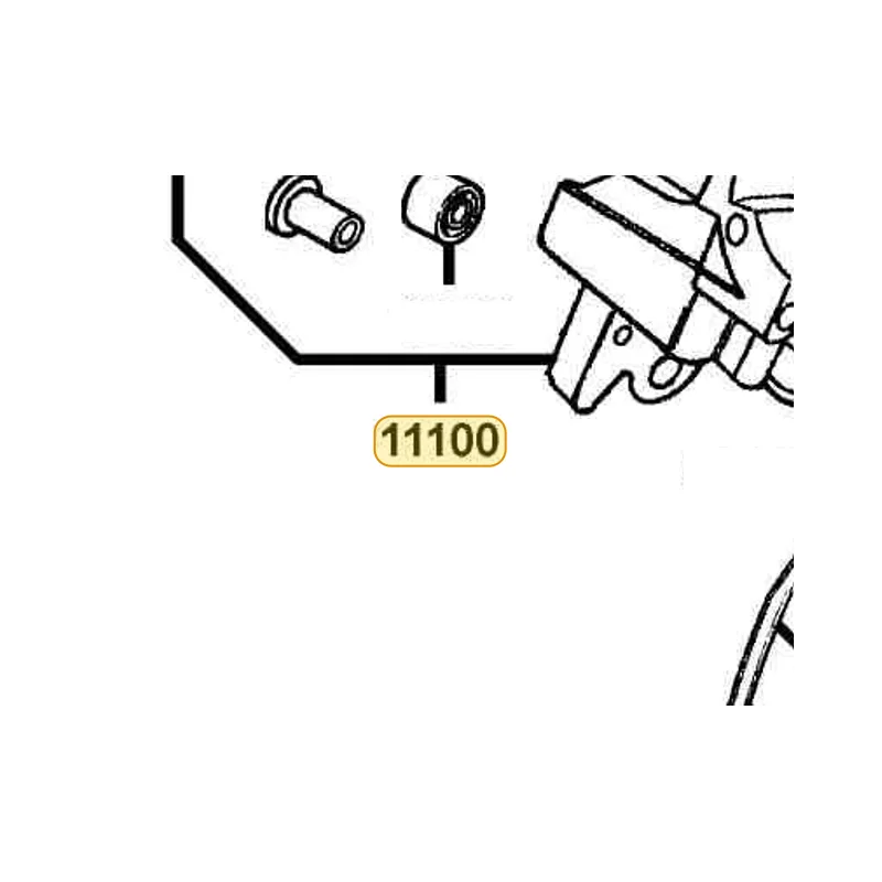 11100-KEB7-325 CRANK CASE ASSY RIGHT — diagram cutout