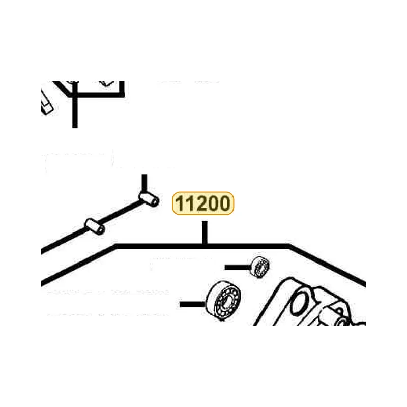 11200-KFA6-305 CASE SET L CRANK — diagram cutout