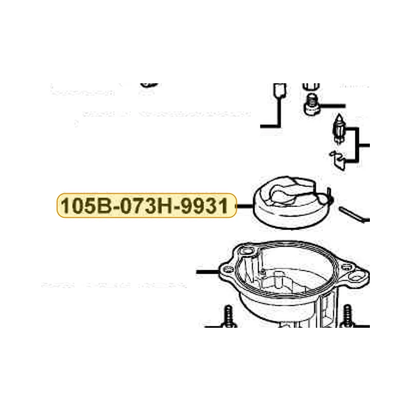 105B-073H-9931 FLOAT COMP — diagram cutout