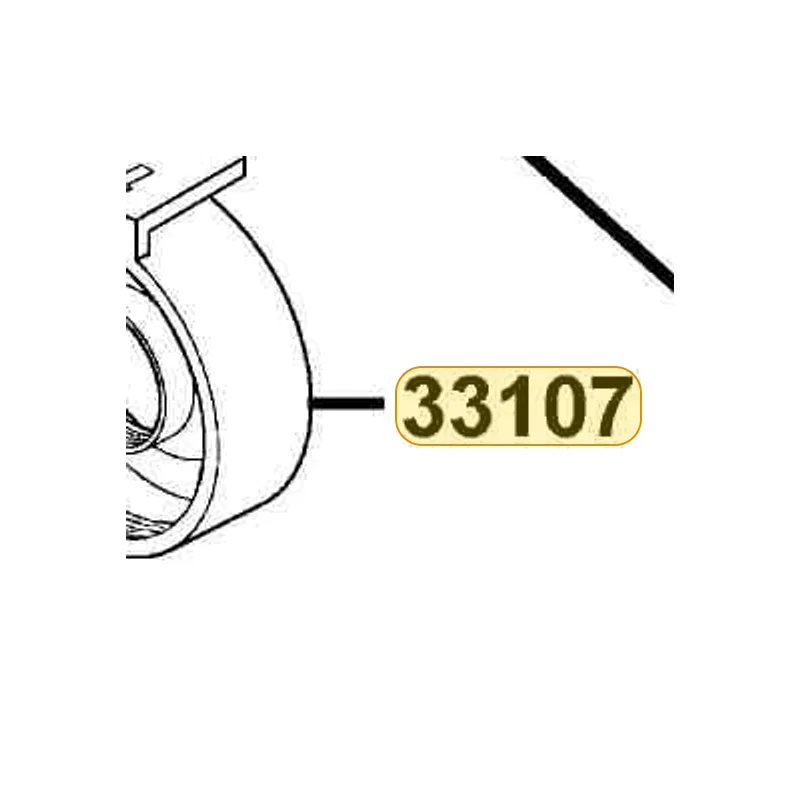 33107-KFA6-900 COVER RUBBER — diagram cutout