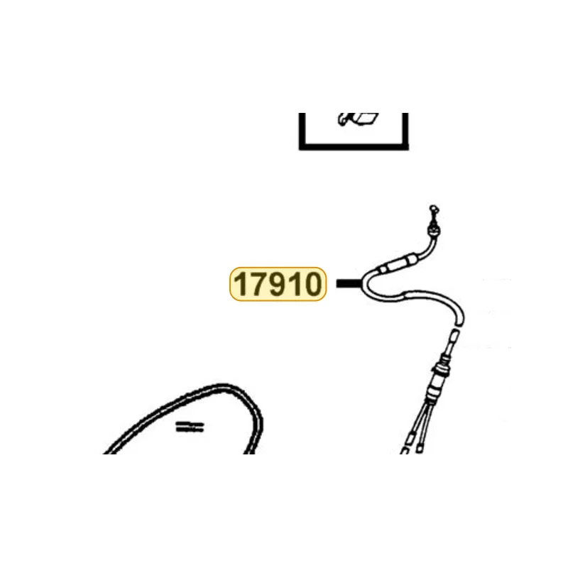 17910-KFA6-900 CABLE COMP THROT — diagram cutout