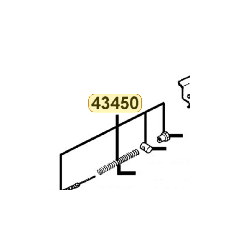43450-KFA6-900 CABLE COMP RR BRK — diagram cutout