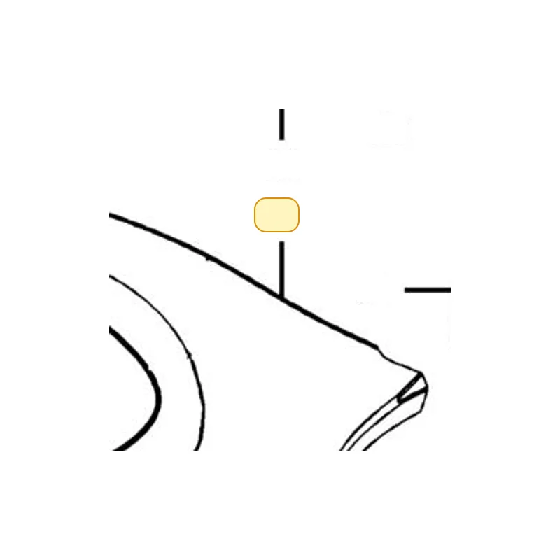 53205-KFA6-E00-N1P COVER FR HANDLE — diagram cutout