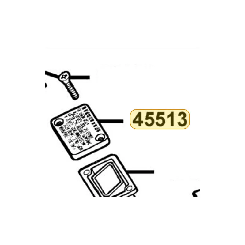 45513-KFA6-800 CAP M/C — diagram cutout