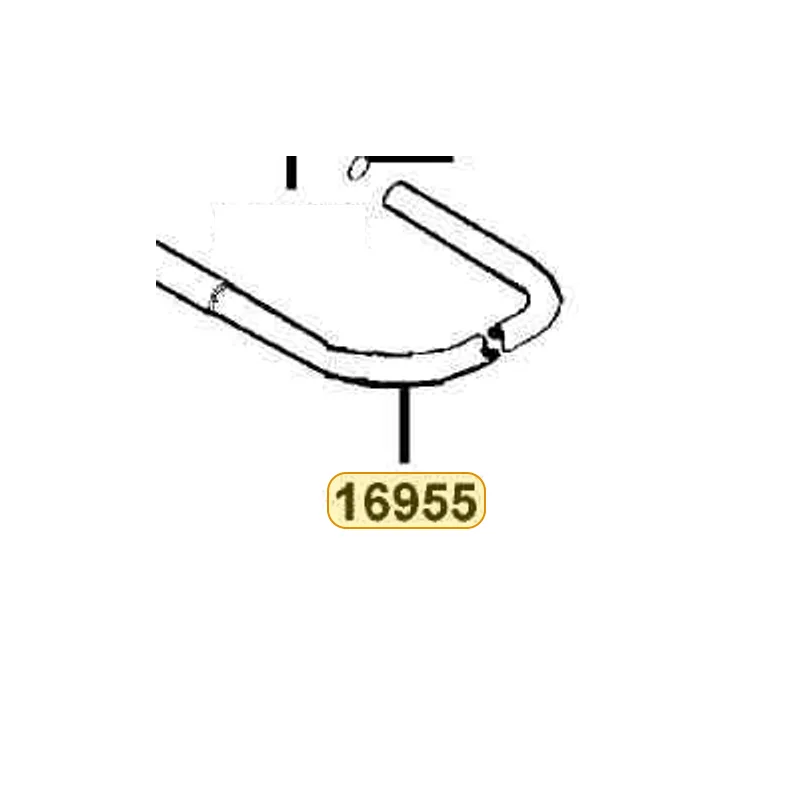 16955-KFA6-900 TUBE ASSY FUEL — diagram cutout