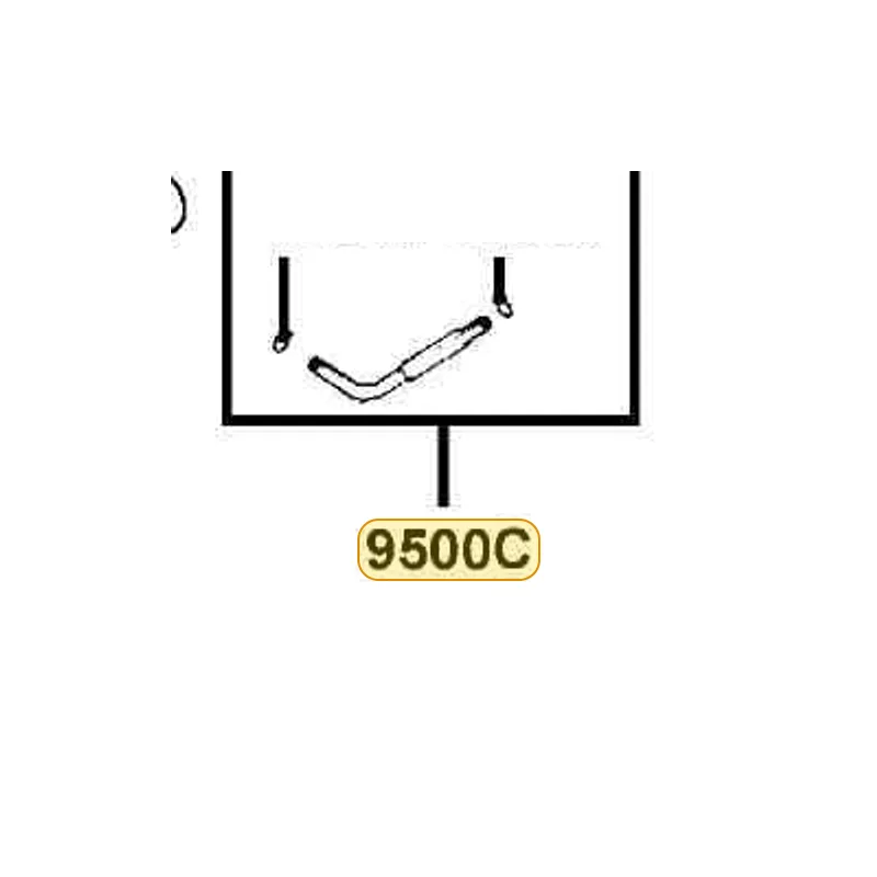 9500C-KFA6-900 TUBE ASSY FUEL — diagram cutout