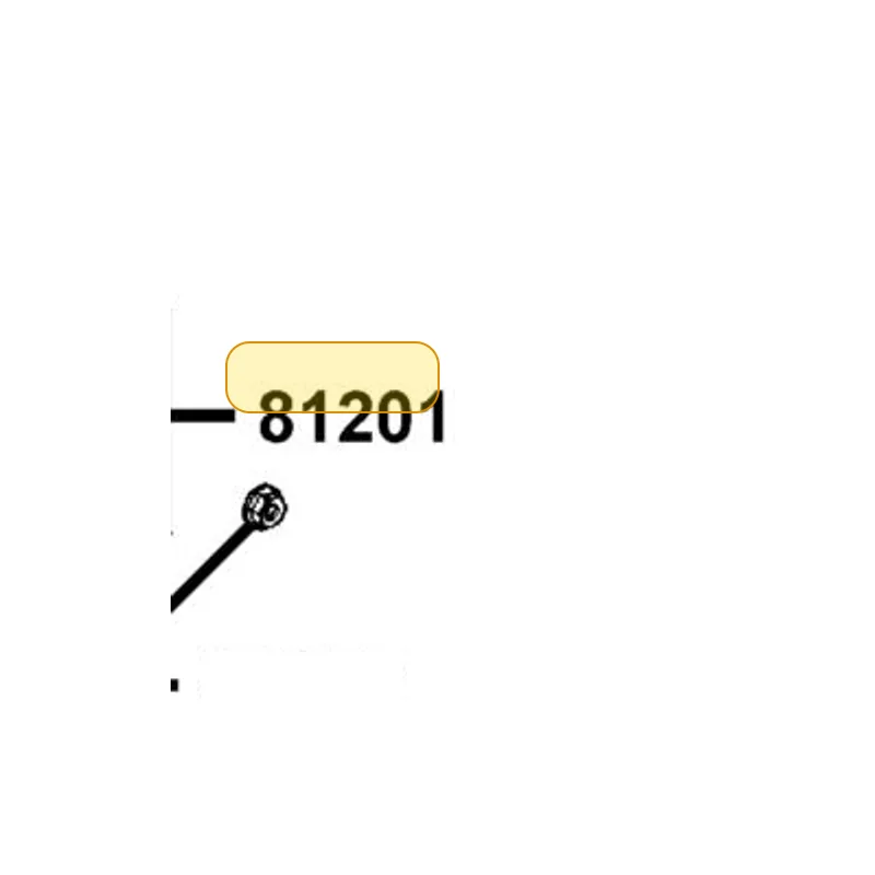 81201-KFA6-900 BRKT COMP RR CARRIER — diagram cutout