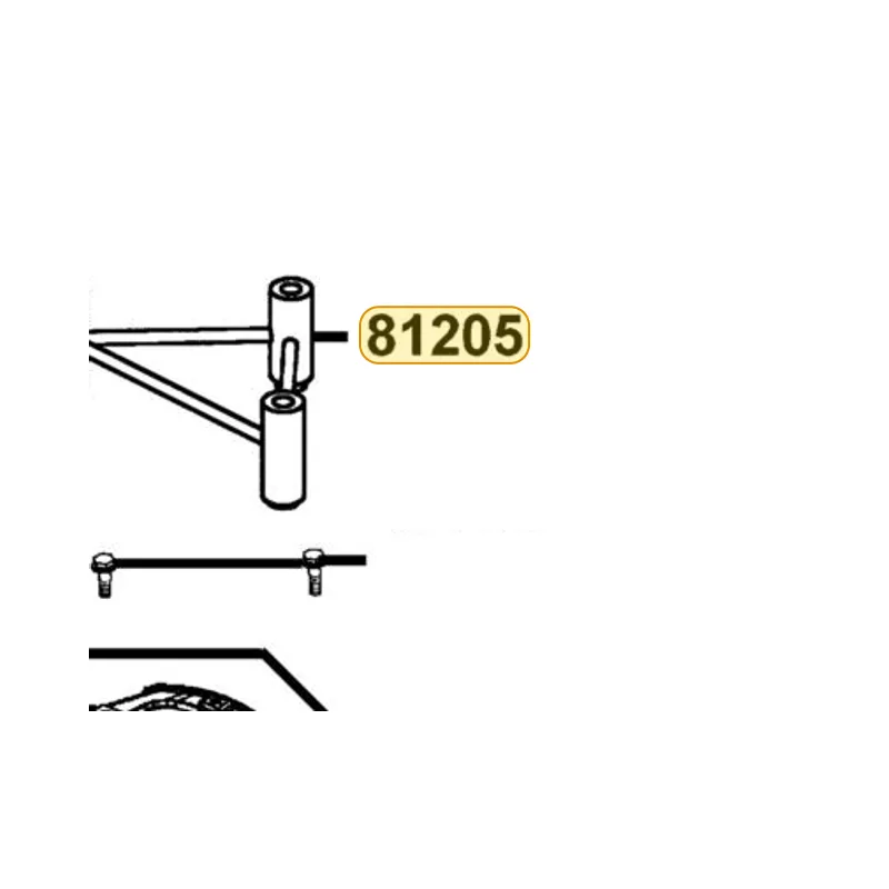 81205-KFA6-800 COLLAR COMP REAR CARRIER — diagram cutout