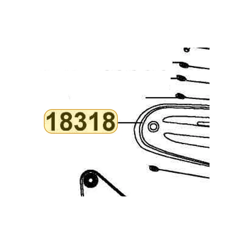 18318-KFA3-E00 PROTECTOR MUFFLER — diagram cutout