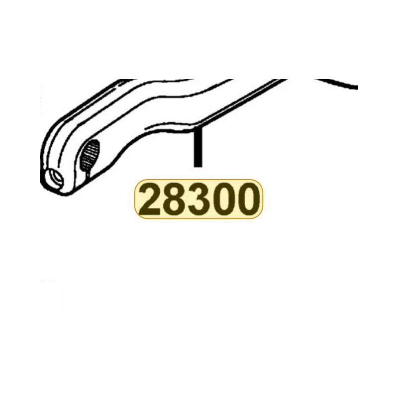 28300-KFA6-900 ARM ASSY KICK STARTER — diagram cutout