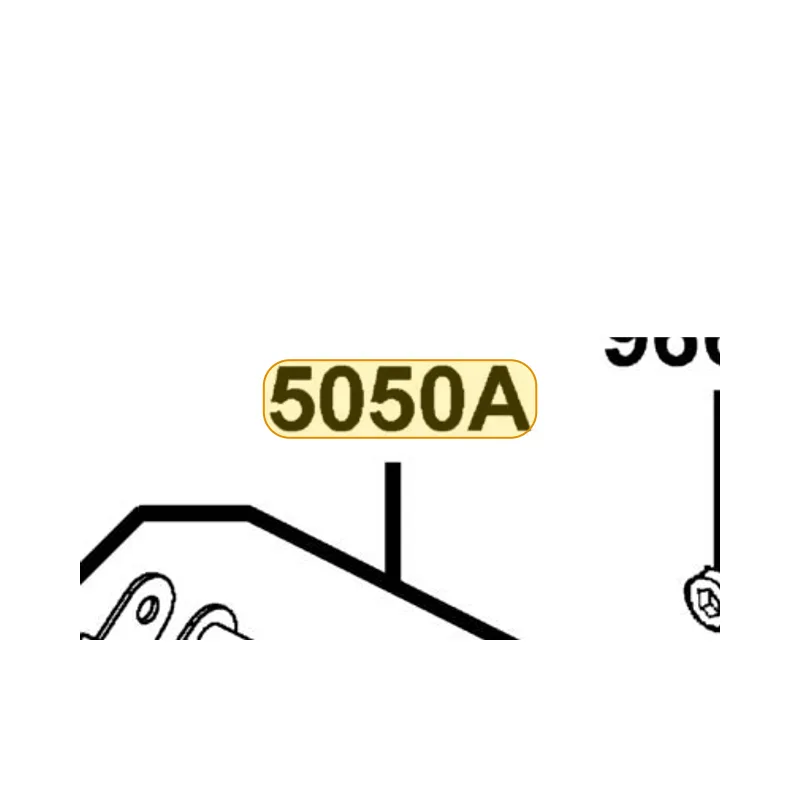 5050A-KFA6-900 STAND ASSY MAIN — diagram cutout