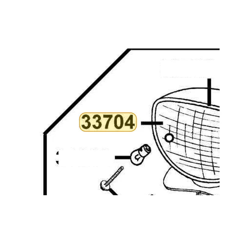 33704-KFA6-900 LENS TAIL LIGHT — diagram cutout
