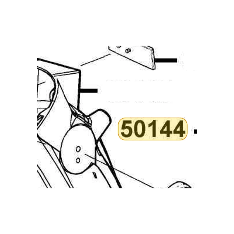 50144-KFA6-M00 STAY REFLECTOR — diagram cutout