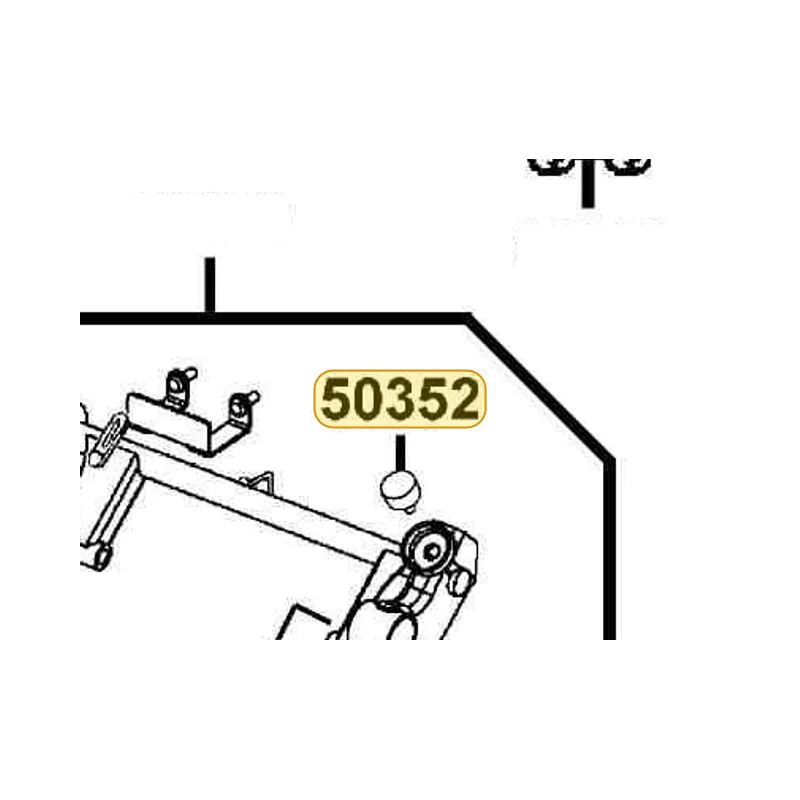 50352-KFA6-900 STOPPER RUBBER — diagram cutout