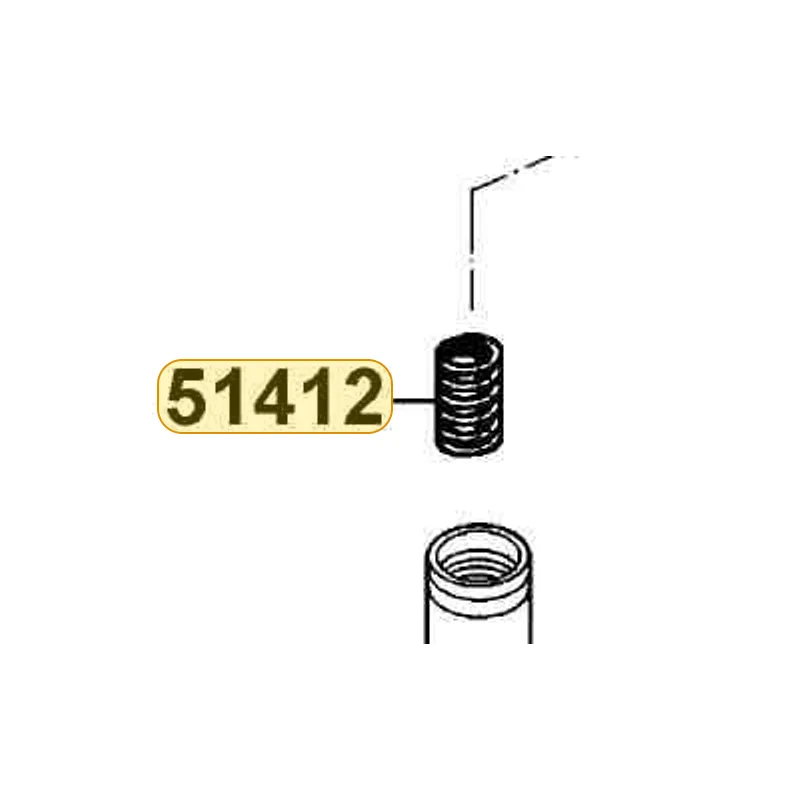 51412-KFA6-E00 REBOUND SPRING — diagram cutout