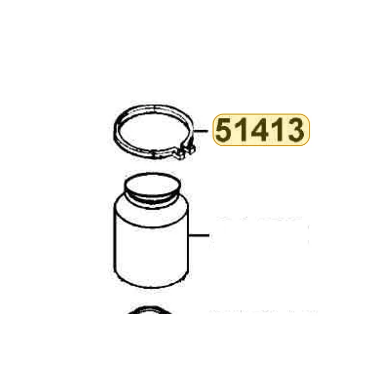 51413-KEBE-E00 BOOT BAND — diagram cutout