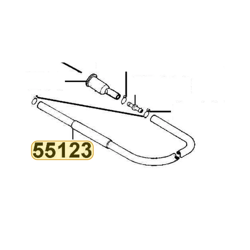 55123-KNBN-901 TUBE 5.3 OIL — diagram cutout