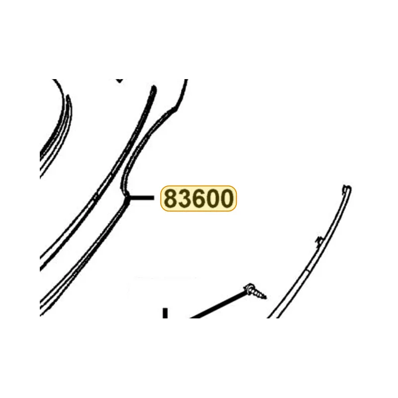 83600-KFA6-900-GFP COVER SET L BODY — diagram cutout