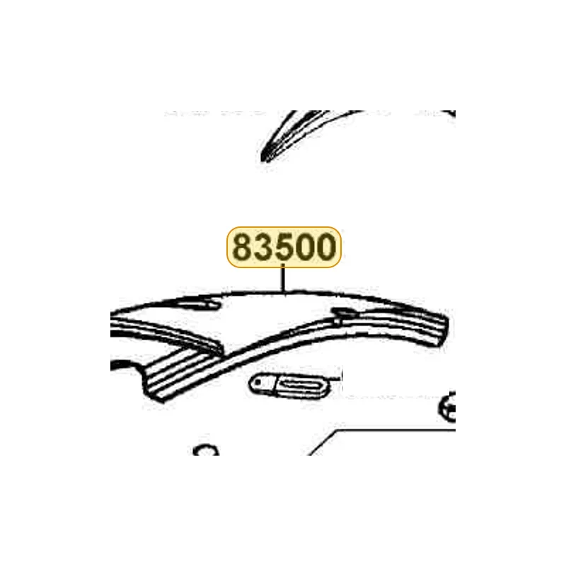 83500-KFA6-900-NHP COVER R BODY — diagram cutout