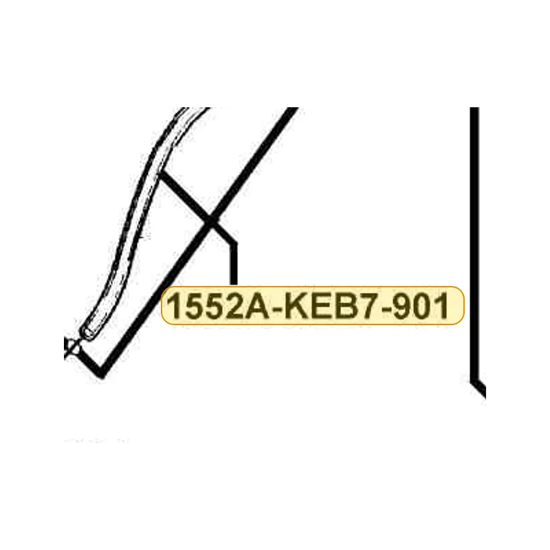 1552A-KEB7-901 TUBE ASSY OIL PASS — diagram cutout