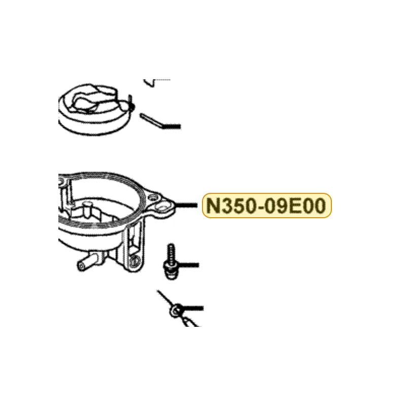 N350-09E00 FLOAT CHAMBER COMP — diagram cutout