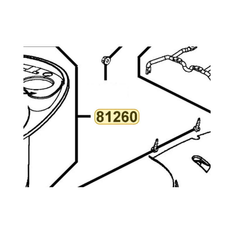 81260-KFA6-M30 BOX ASSY LUGGAGE — diagram cutout