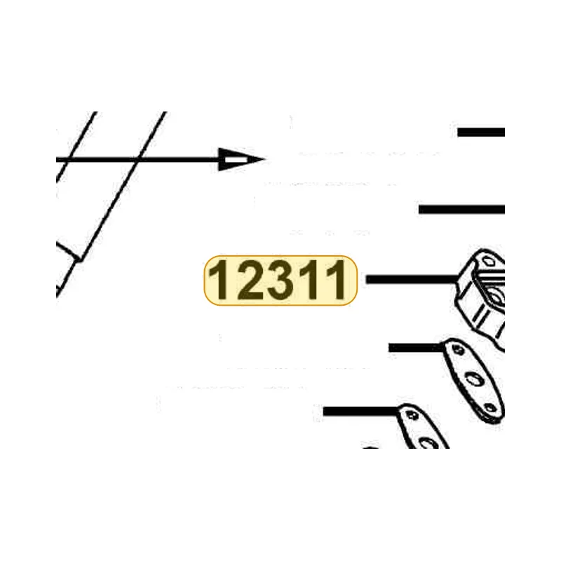 12311-KFB5-900 BODY REED VALVE — diagram cutout