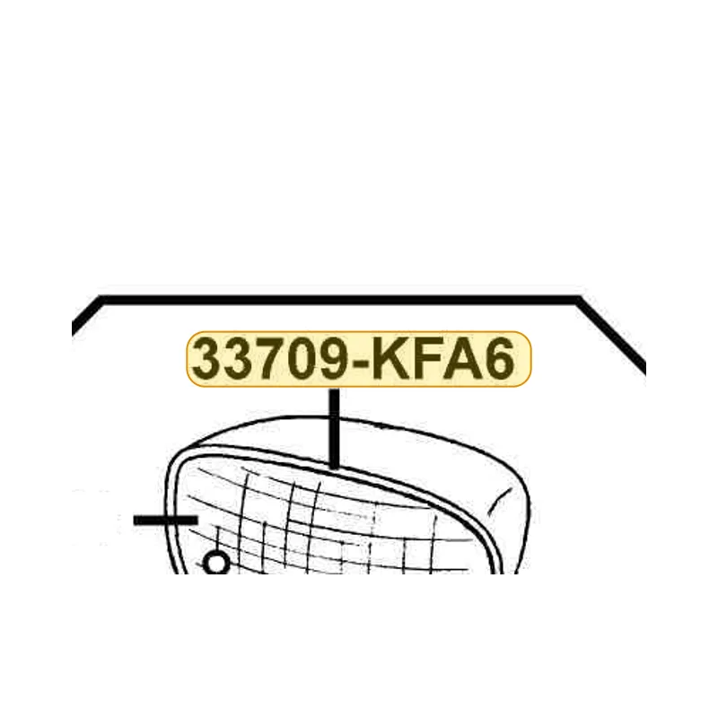 33709-KFA6-900 PACKING — diagram cutout