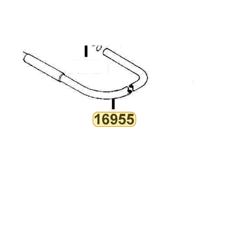 16955-KFA6-MY0 TUBE ASSY FUEL — diagram cutout