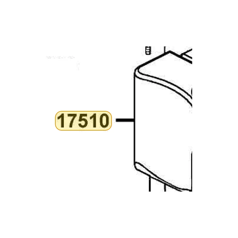 17510-KFA6-MY0 TANK COMP FUEL — diagram cutout