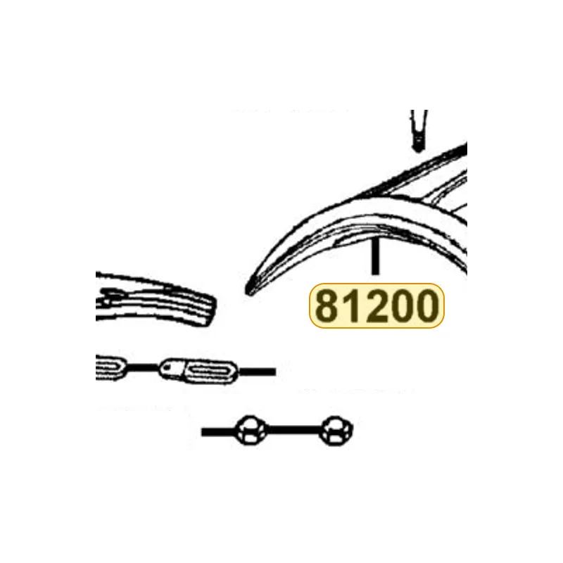 81200-KFA6-901-NMP CARRY RR — diagram cutout