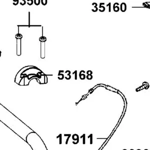 53168-LGE5-E01 HOUSING UP THROT — diagram cutout
