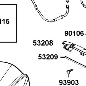 53208-LGE5-E00-N1R COVER VISOR (Black) — diagram cutout