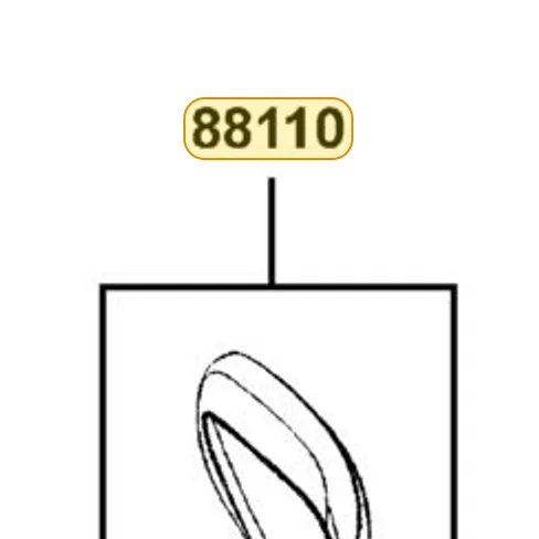 88110-LGE5-E01-N1P Mirror Assembly R/h Back — diagram cutout
