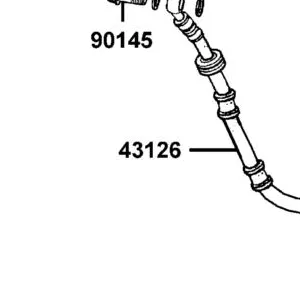 43126-LGE5-E00 HOSE ASSY RR BRK — diagram cutout