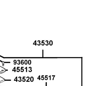 43530-LGE5-305-M3A M/C SET RR — diagram cutout