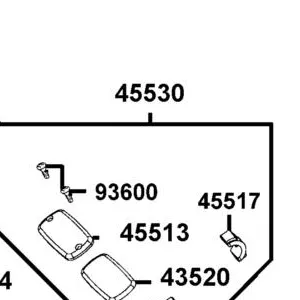 45530-LGE5-305-M3A M/C SET FR RH — diagram cutout