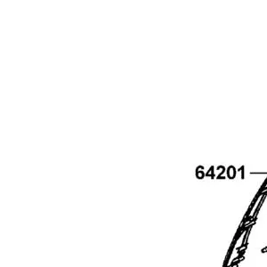64201-LGE5-E00-J1P COVER R FR SIDE — diagram cutout