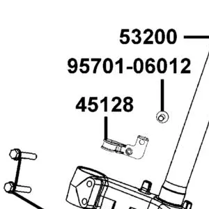 45128-LGE5-E00 CLAMPER FR BRK HOSE — diagram cutout