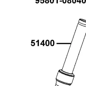 51400-LGE5-E00-NYA FORK ASSY FR R — diagram cutout